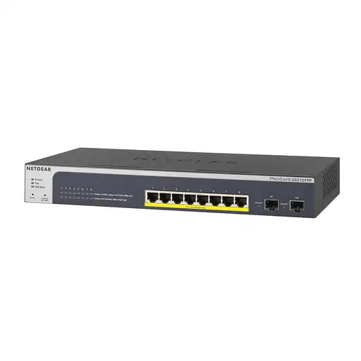 NETGEAR GS510TPP Gestionado L2/L3/L4 Gigabit Ethernet (10/100/1000) Energía sobre