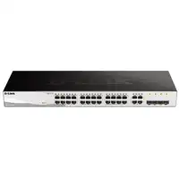 D-Link DGS-1210-24 Gestionado L2 Gigabit Ethernet (10/100/1000) 1U Negro
