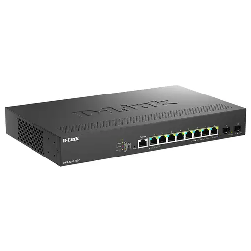 D-Link DMS-1250-10SP/E switch Gestionado 2.5G Ethernet (100/1000/2500) Energía sob