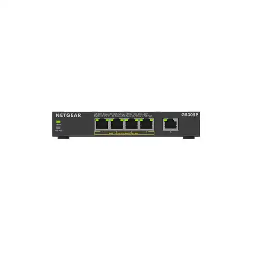 NETGEAR GS305Pv3 No administrado Gigabit Ethernet (10/100/1000) Energía sobre Ethe