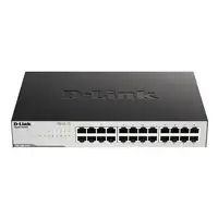 D-Link GO-SW-24G No administrado L2 Gigabit Ethernet (10/100/1000) 1U Negro