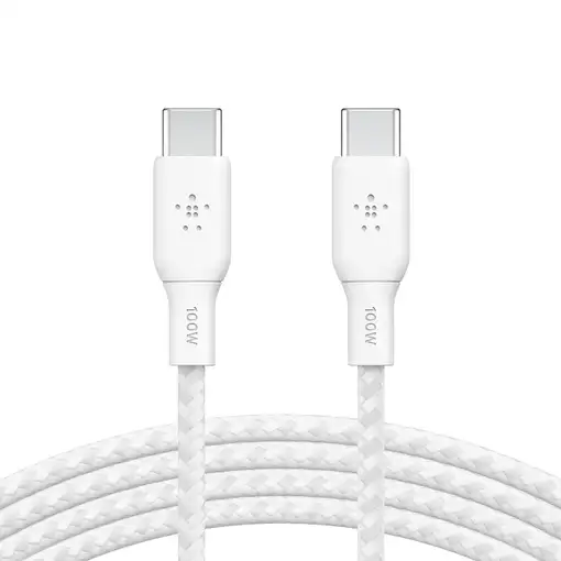 Belkin CAB014bt3MWH cable USB USB 2.0 3 m USB C Blanco