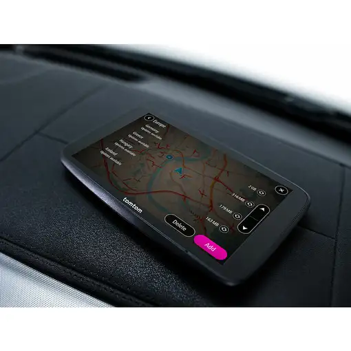TomTom GO navegador Portátil/Fijo 17,8 cm (7") Pantalla táctil Negro