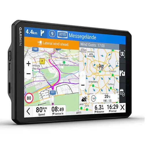 Garmin dēzl LGV820 navegador Fijo 20,3 cm (8") TFT Pantalla táctil 405 g Negro