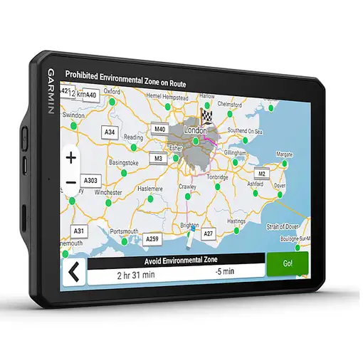 Garmin dēzl LGV820 navegador Fijo 20,3 cm (8") TFT Pantalla táctil 405 g Negro