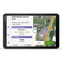 Garmin dēzl LGV820 navegador Fijo 20,3 cm (8") TFT Pantalla táctil 405 g Negro