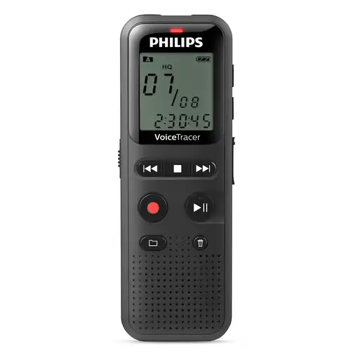 Philips VoiceTracer 8 kHz Negro
