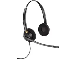POLY Auriculares binaurales EncorePro 520 con desconexión rápida