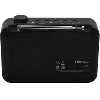 Pure Elan One 2 Portátil Digital Negro