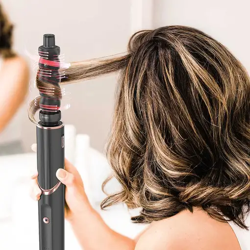 Shark FlexStyle Herramienta de peinado con múltiples accesorios Caliente Negro 165