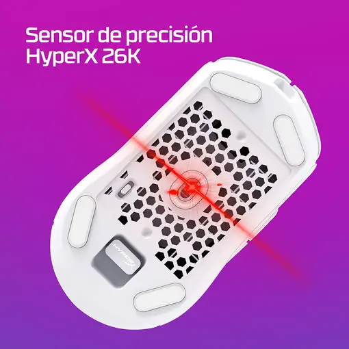 HyperX Pulsefire Haste 2: ratón gaming inalámbrico (negro)