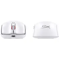 HyperX Pulsefire Haste 2 Mini: ratón gaming inalámbrico (blanco)