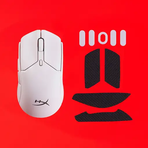 HyperX Pulsefire Haste 2 Mini: ratón gaming inalámbrico (blanco)