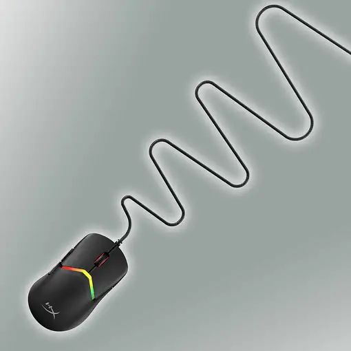 HyperX Pulsefire Fuse: ratón gaming inalámbrico (negro)