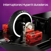 HyperX Pulsefire Haste 2: ratón gaming inalámbrico (blanco)