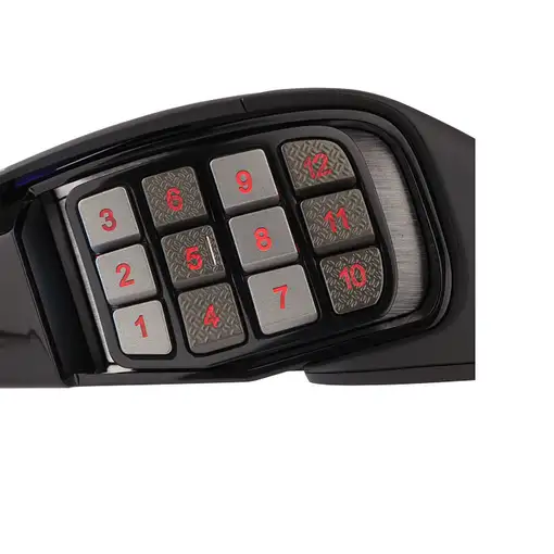 Corsair Scimitar RGB Elite ratón Juego mano derecha USB tipo A Óptico 18000 DPI
