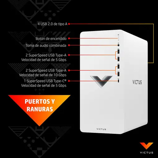 Victus by HP 15L TG02-0183ns AMD Ryzen™ 5 5600G 16 GB DDR4-SDRAM 512 GB SSD NVIDIA