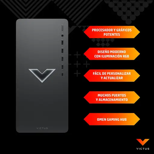 Victus by HP 15L TG02-0183ns AMD Ryzen™ 5 5600G 16 GB DDR4-SDRAM 512 GB SSD NVIDIA