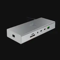 Razer USB 4 Dock USB Tipo C 10000 Mbit/s Plata