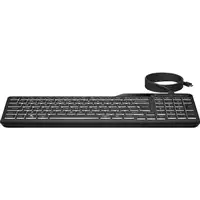 HP Teclado con cable retroiluminado multidispositivo 405