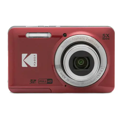 Kodak PIXPRO FZ55 1/2.3" Cámara compacta 16 MP CMOS 4608 x 3456 Pixeles Rojo