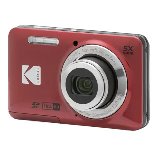 Kodak PIXPRO FZ55 1/2.3" Cámara compacta 16 MP CMOS 4608 x 3456 Pixeles Rojo