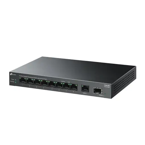 TP-Link LiteWave LS1210GP switch No administrado Gigabit Ethernet (10/100/1000) En