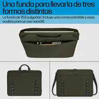 HP Funda modular para ordenador portátil de 15,6 pulgadas