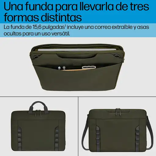 HP Funda modular para ordenador portátil de 15,6 pulgadas