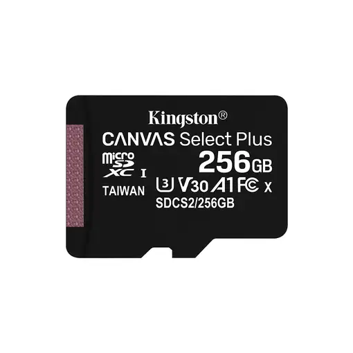 Kingston Technology Paquete de una tarjeta micSDXC Canvas Select Plus 100R A1 C10