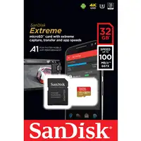SanDisk Extreme 32 GB MicroSDHC UHS-I Clase 10