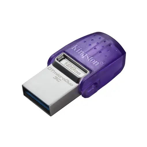 Kingston Technology DataTraveler 128GB microDuo 3C 200MB/s dual USB-A + USB-C