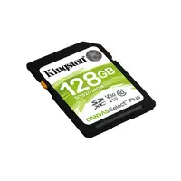 Kingston Technology Tarjeta SDXC Canvas Select Plus 100R C10 UHS-I U3 V30 de 128GB
