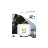 Kingston Technology Tarjeta SDXC Canvas Select Plus 100R C10 UHS-I U3 V30 de 128GB
