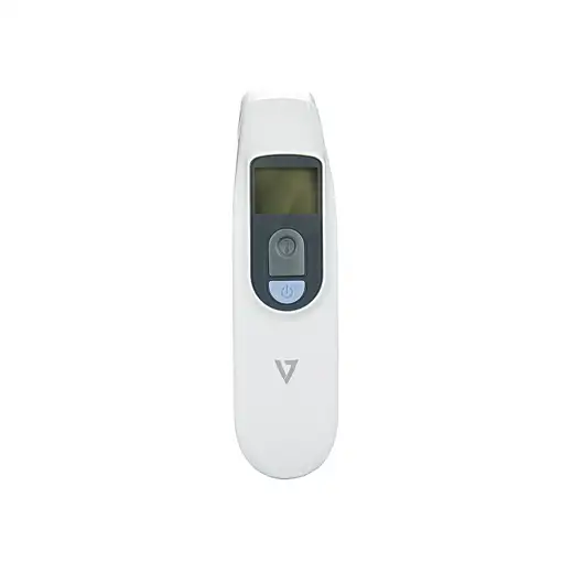 V7 Termómetro frontal por infrarrojos sin contacto, frente, ambiente, objetos, pan