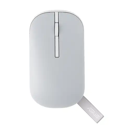 ASUS Marshmallow Mouse MD100 ratón Oficina Ambidextro RF Wireless + Bluetooth Ópti