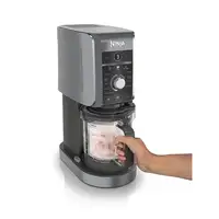 Ninja CREAMi Deluxe Máquina de helados y batidos 2,1 L 800 W Negro, Gris