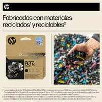 HP Cartucho de Tinta Original EvoMore 937e negra
