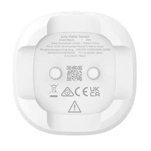 Eufy T89203D1 sensor ambiental para hogares inteligentes Inalámbrico