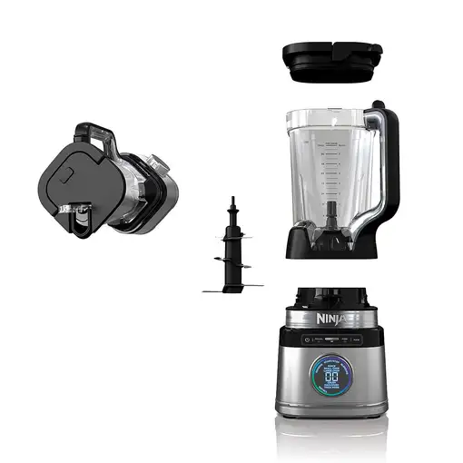 Ninja Detect Power Mixer Pro 2,1 L Batidora de vaso 1200 W Negro, Plata