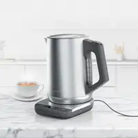 Ninja KT201EU tetera eléctrica 1,7 L 3000 W Negro, Acero inoxidable