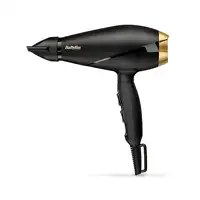 BaByliss 6704E secador 2000 W Negro, Oro