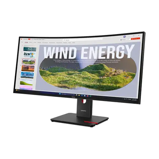 Lenovo ThinkVision T34WD-40 LED display 86,4 cm (34") 3440 x 1440 Pixeles Wide Qua