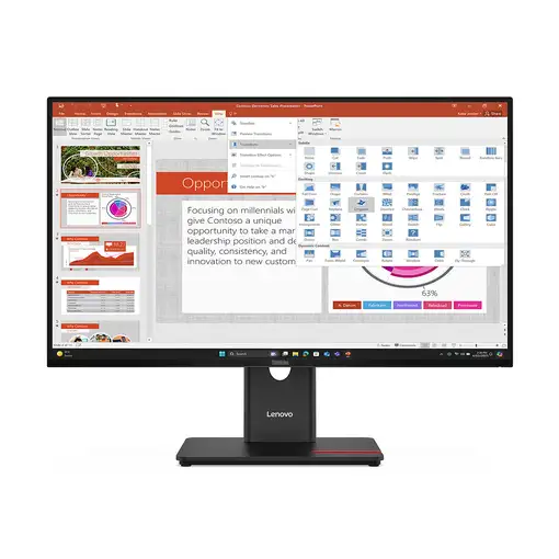 Lenovo ThinkVision T27-40 LED display 68,6 cm (27") 1920 x 1080 Pixeles Full HD Ne