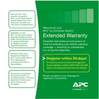APC Service Pack 3 Year Extended Warranty 3 año(s)