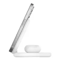 Belkin BoostCharge Auriculares, Smartphone Blanco USB Cargador inalámbrico Carga r