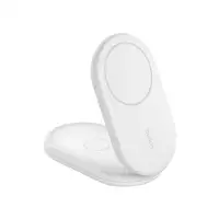 Belkin BoostCharge Auriculares, Smartphone Blanco USB Cargador inalámbrico Carga r
