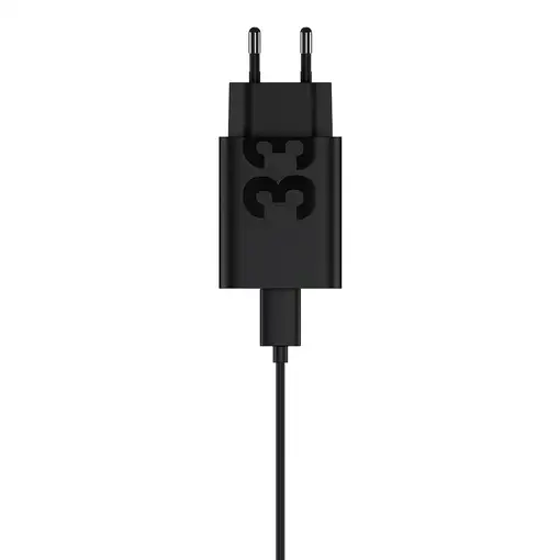 Motorola TurboPower 33W EU Universal Negro Corriente alterna Carga rápida Interior
