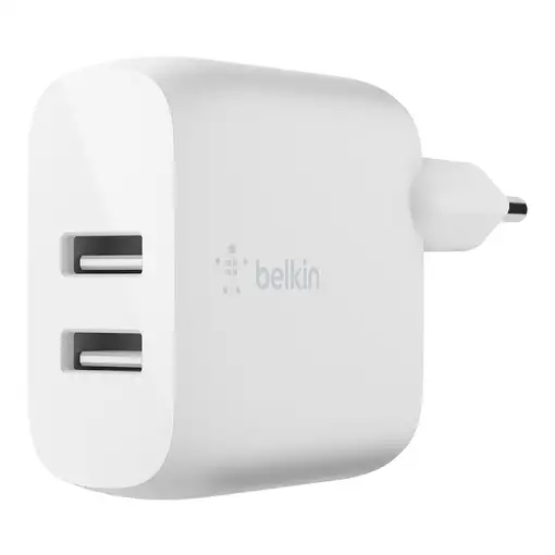 Belkin WCD001VF1MWH cargador de dispositivo móvil Universal Blanco Corriente alter