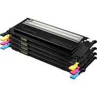 Samsung Paquete de 4 cartuchos de tóner negro/cian/magenta/amarillo CLT-P4092C